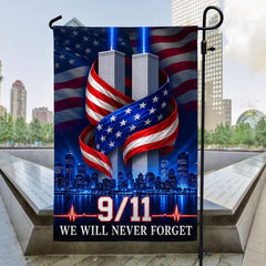We Will Never Forget – 9/11 American Tribute Memorial Flag