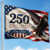 U.S. Founding 250th Anniversary Eagle Flag — 1776–2026 Patriotic Flag
