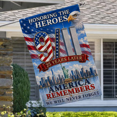 America Will Never Forget – 9/11 25th Anniversary Tribute Flag