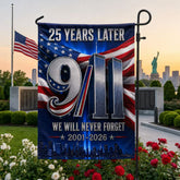 Never Forgotten – 9/11 25th Anniversary Tribute Flag