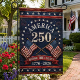 1776–2026 America 250th Anniversary Honor the Legacy Patriotic Flag