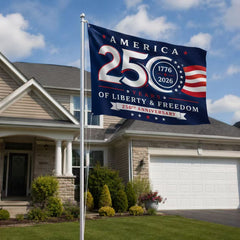 America 250 Years of Liberty & Freedom Flag – 1776–2026 Patriotic USA Anniversary Flag