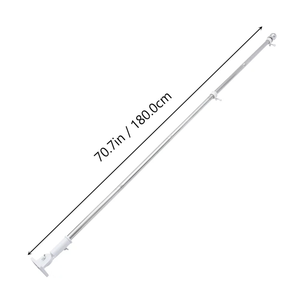 Wall Mounted Flagpole For House Outside
