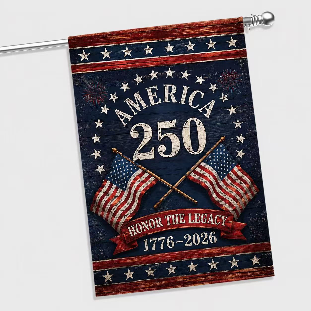 1776–2026 America’s 250th Anniversary Patriotic Flag