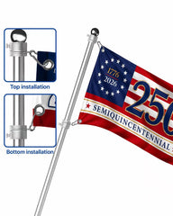 America 250th Semiquincentennial Flag – 1776–2026 Patriotic USA Anniversary Flag