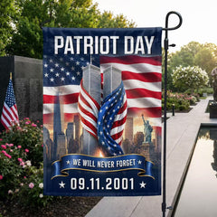 911 Rememberance Flag We Will Never Forget Memorial 911 Patriot Day