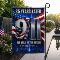 Never Forgotten – 9/11 25th Anniversary Tribute Flag