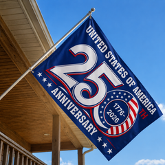 United States of America 250th Anniversary 1776–2026 Patriotic Flag