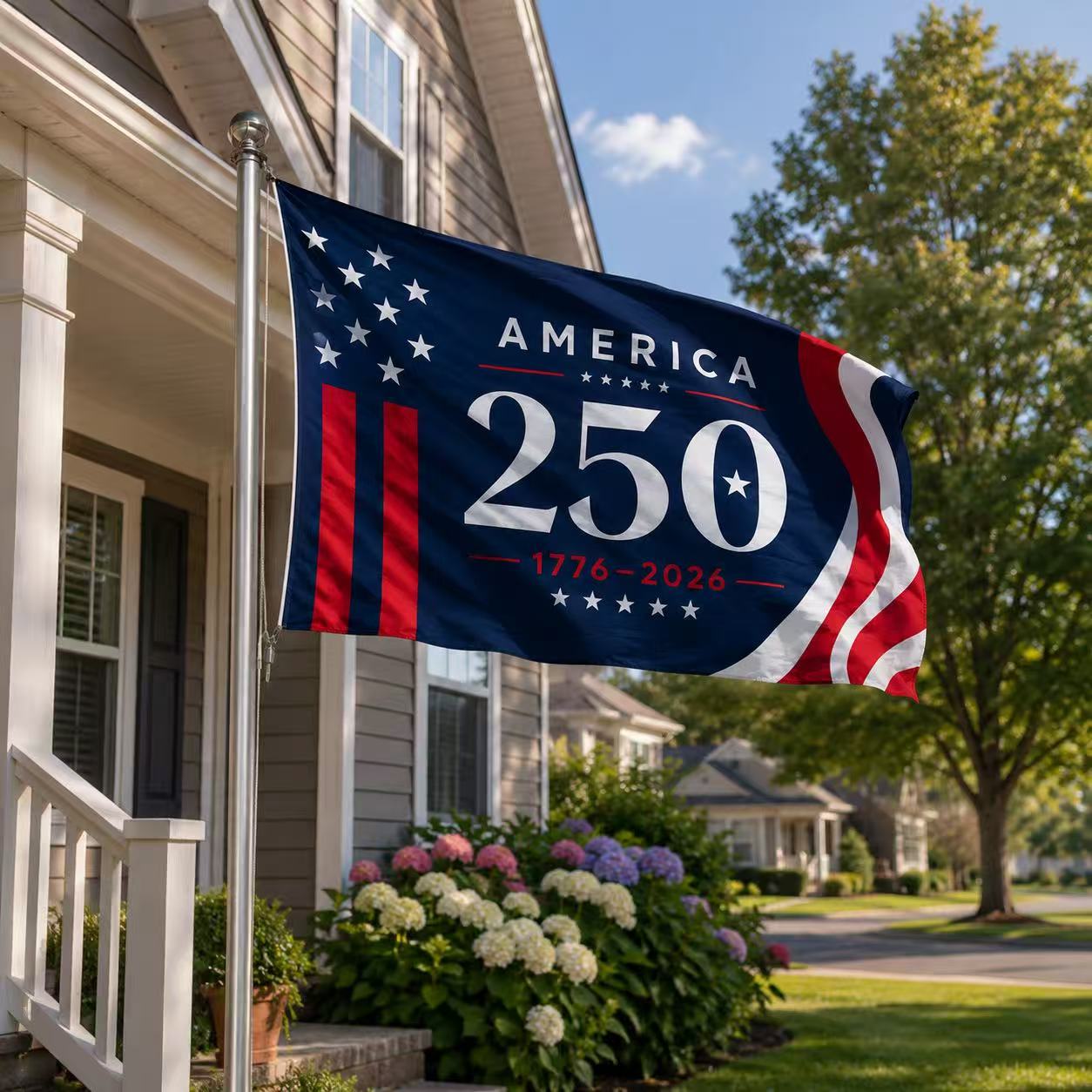 America 250th Anniversary Flag – 1776–2026 Patriotic USA Freedom Flag