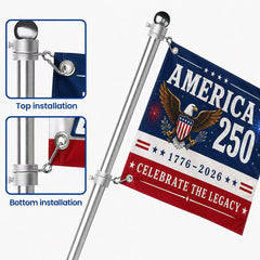 1776–2026 America 250th Anniversary Eagle Freedom Celebration Flag