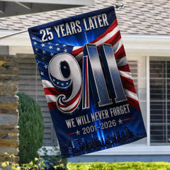 Never Forgotten – 9/11 25th Anniversary Tribute Flag